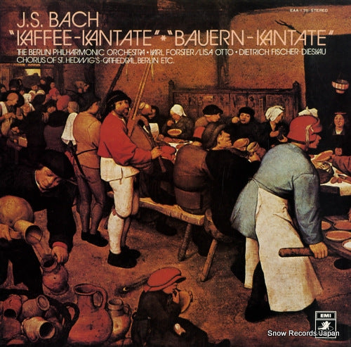 FORSTER, KARL bach; "kaffee-kantate"/"bauern-kantate" EAA-178