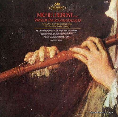 DEBOST, MICHEL vivaldi; the six concertos, op.10 S-60128