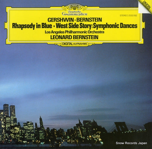 BERNSTEIN, LEONARD gershwin; rhapsody in blue 2532082