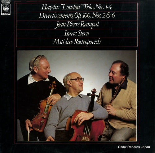 RAMPAL, JEAN-PIERRE haydn; "london" trios, nos.1-4 28AC1635