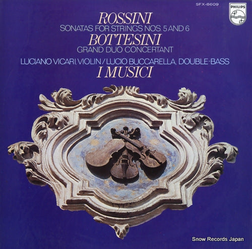 I MUSICI rossini; sonatas for strings nos. 5 and 6 SFX-8609