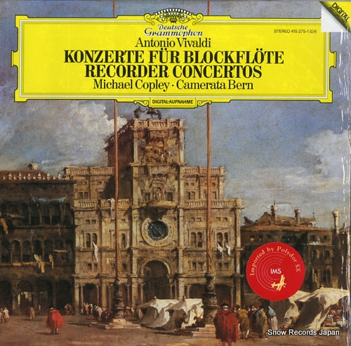 BERN, CAMERATA vivaldi; concertos for recorder, strings and harpsichord 415275-1