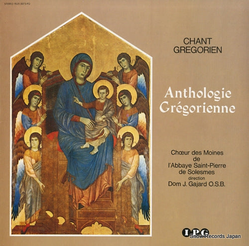 GAJARD, DOM JOSEPH anthologie gregorienne KUX-3073-PG