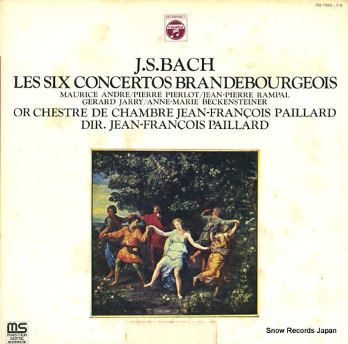 PAILLARD, JEAN-FRANCOIS bach; les six concertos brandebourgeois OQ-7006-7-N