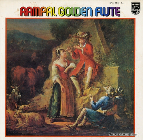 RAMPAL, JEAN-PIERRE rampal golden flute SFW-113-14