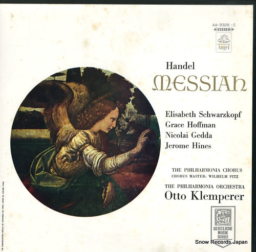 KLEMPERER, OTTO handel; messiah oratorio AA.9326.C