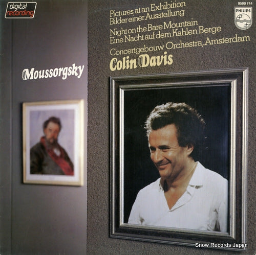 DAVIS, COLIN moussorgsky; pictures at an exhibition 9500744