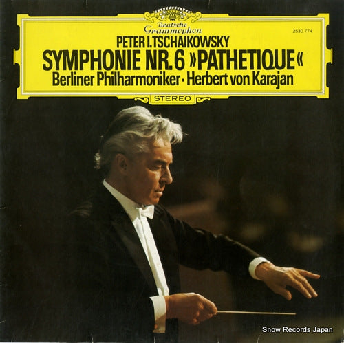 KARAJAN, HERBERT VON tschaikowsky; symphonie nr.6 pathetique 2530774