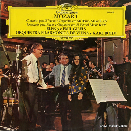 BOHM, KARL mozart; concerto para pianos e orquestra em mi bemol major k365 2530456