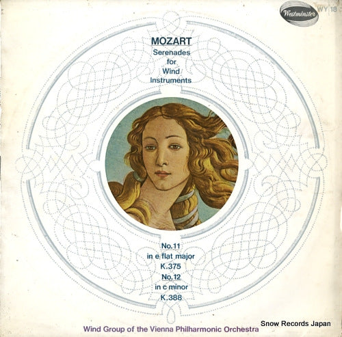VIENNA PHILHARMONIC ORCHESTRA WIND GROUP, THE mozart; serenades for wind instruments WY18