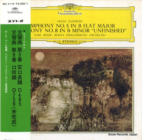 BOHM, KARL schubert; symphony no.5 & 8 "unfinished" MG2176