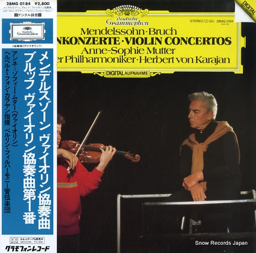 MUTTER, ANNE-SOPHIE mendelssohn & bruch; violin concertos 28MG0184