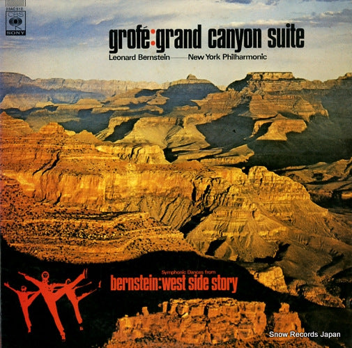 BERNSTEIN, LEONARD grofe; grand canyon suite 23AC512