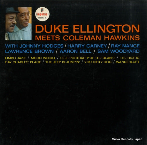 ELLINGTON, DUKE duke ellington meets coleman hawkins A-26