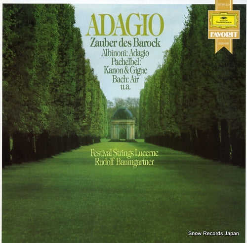 BAUMGARTNER, RUDOLF adagio zauber des barock 2535606