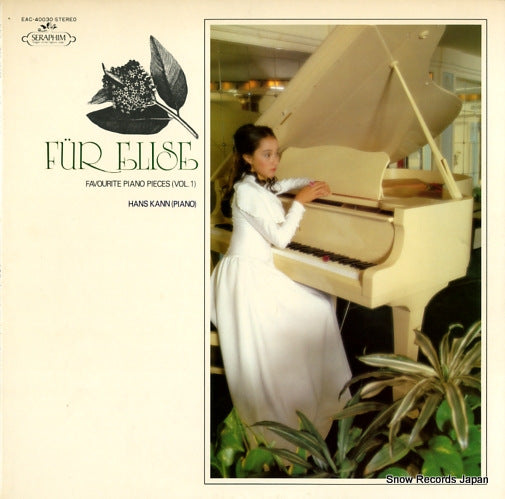KANN, HANS fur elise / favourite piano pieces (vol.1) EAC-40030