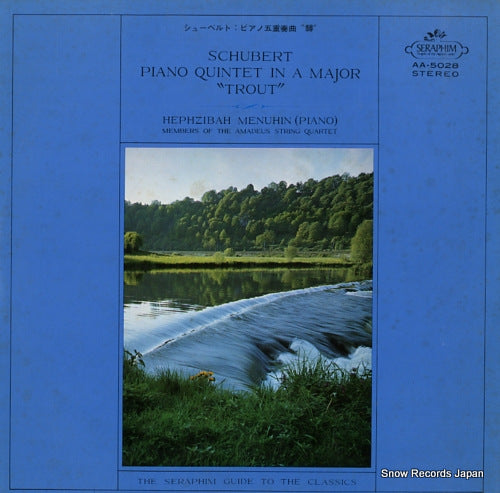 MENUHIN, HEPHZIBAH schubert; piano quintet in a major "trout" AA.5028