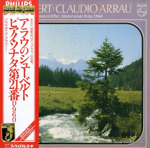 ARRAU, CLAUDIO schubert; sonata in b flat, d.960 27PC-11