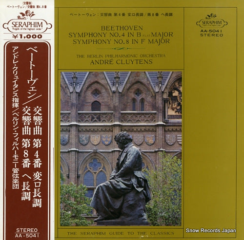 CLUYTENS, ANDRE beethoven; symphony no.4 & no.8 AA.5041
