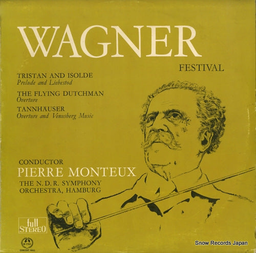 MONTEUX, PIERRE wagner opera festival SM2362