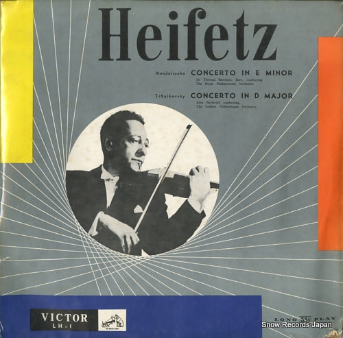 HEIFETZ, JASCHA mendelssohn; concerto in e minor LH-1