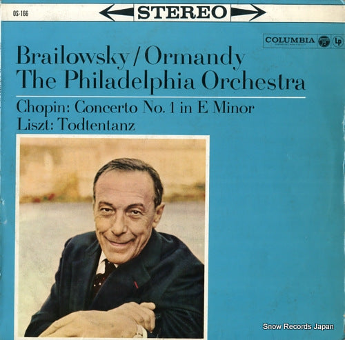 BRAILOWSKY, ALEXANDER chopin; concerto no.1 in e minor OS-166