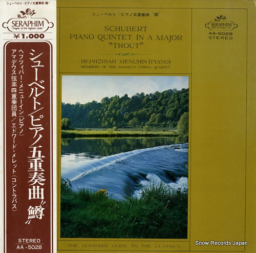 MENUHIN, HEPHZIBAH schubert; piano quintet in a major "trout" AA.5028