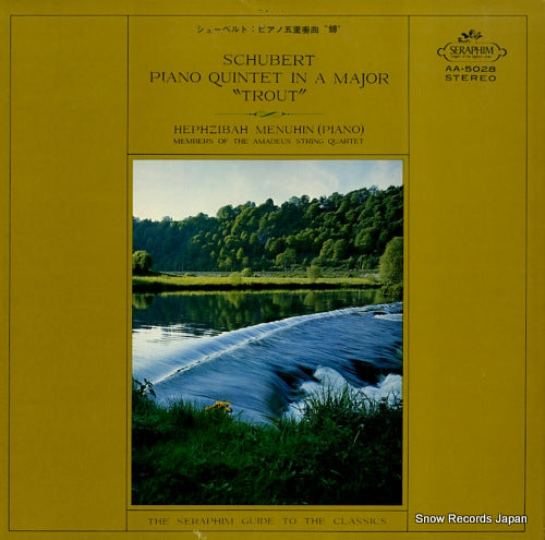 MENUHIN, HEPHZIBAH schubert; piano quintet in a major "trout" AA.5028