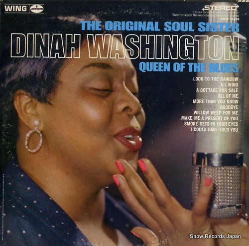 WASHINGTON, DINAH the original soul sister¥dinah washington¥queen of the blues SRW-16386