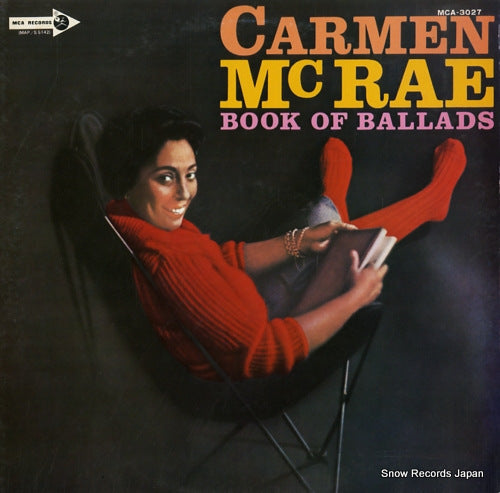 MCRAE, CARMEN book of ballads MCA-3027