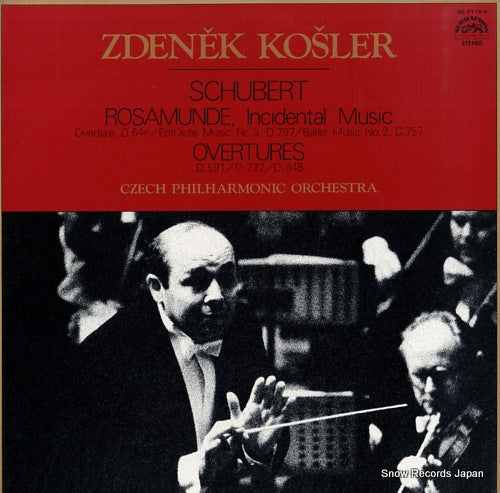 KOSLER, ZDENEK schubert; rosamunde, incidental music OC-7119-S
