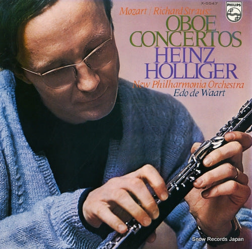 HOLLIGER, HEINZ mozart / strauss; oboe concertos X-5547