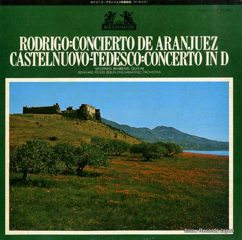 BEHREND, SIEGFRIED rodorigo; concierto de aranjuez MH5059