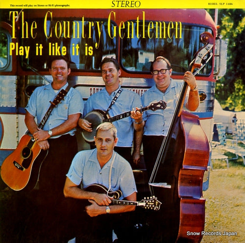 COUNTRY GENTLEMEN, THE play it like it is SLP1486