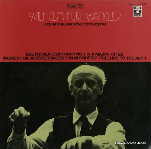 FURTWANGLER, WILHELM beethoven; symphony no.7 in a major EAC-70115