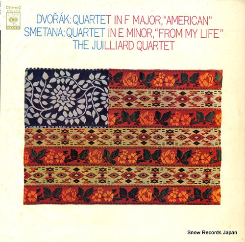 JUILLIARD QUARTET, THE dvorak; quartet in f major "america" SOCL1070