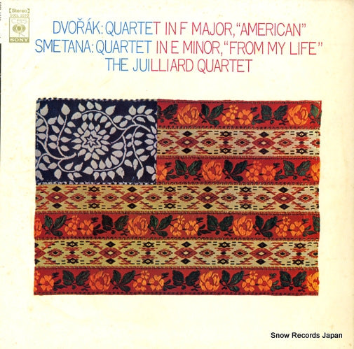 JUILLIARD QUARTET, THE dvorak; quartet in f major "america" SOCL1070