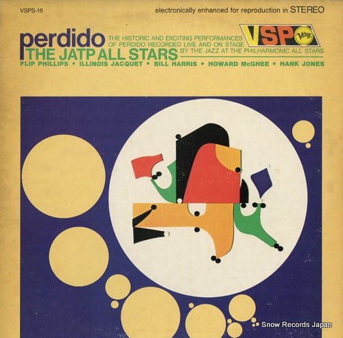 JAZZ AT THE PHILHARMONIC perdido -the jatp all stars VSPS-16