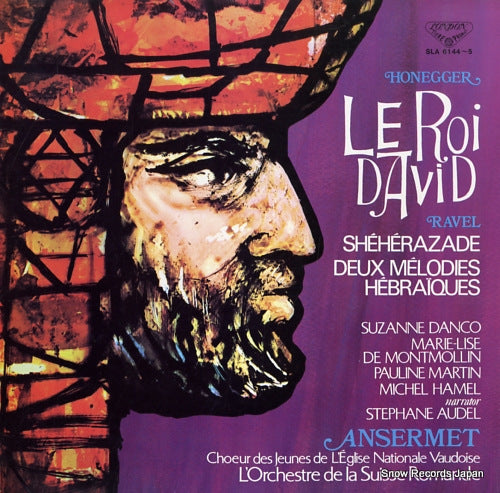 ANSERMET, ERNEST honegger; le roi david SLA6144-5
