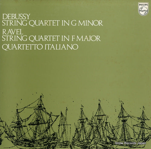 QUARTETTO ITALIANO debussy; string quartet in g minor 13PC-117