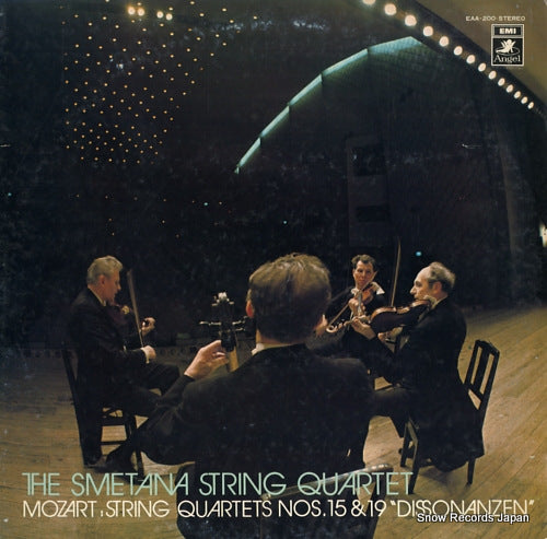 SMETANA STRING QUARTET, THE mozart; string quartets nos. 15 & 19 "dissonanzen" EAA-200