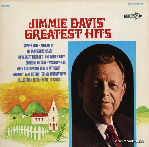DAVIS, JIMMIE jimmie davis' greatest hits DL74978