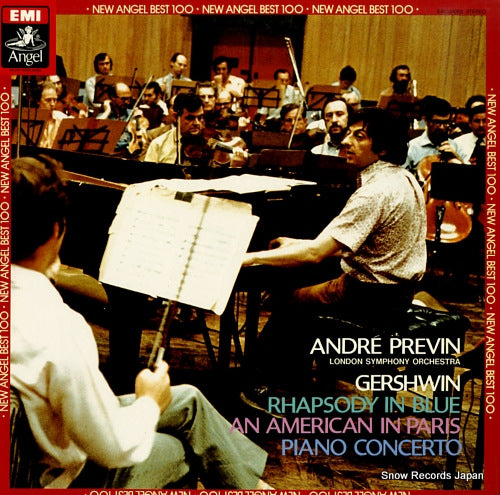 PREVIN, ANDRE gershwin; rhapsody in blue EAC-81082