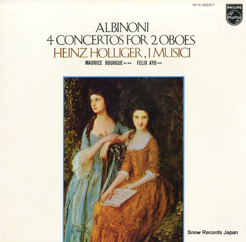HOLLIGER, HEINZ albinoni; 4 concertos for 2 oboes SFX-8587