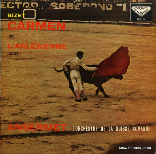 ANSERMET, ERNEST bizet; carmen and l'arlesienne suites SLB5