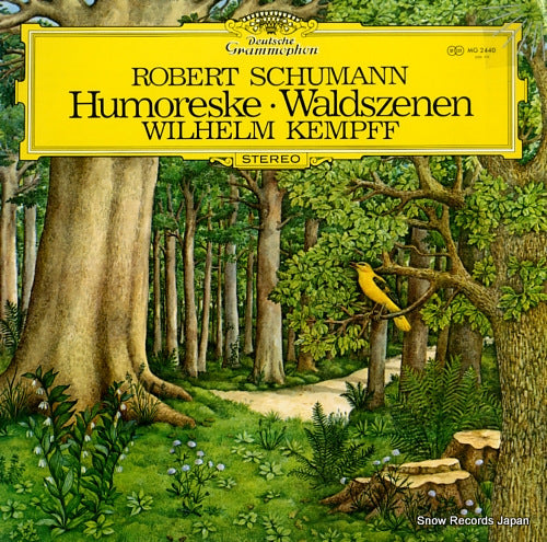 KEMPFF, WILHELM schumann; humoreske / waldszenen MG2440