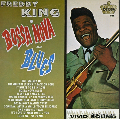 KING, FREDDY bossa nova and blues KING821