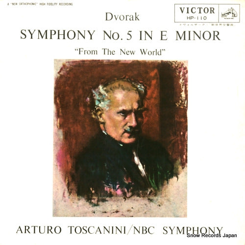 TOSCANINI, ARTURO dvorak; symphony no.5 in e minor "from the new world" HP-110