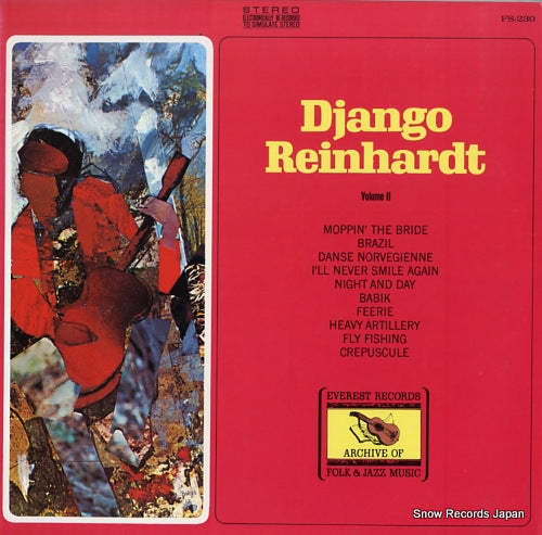 REINHARDT, DJANGO volume ii FS-230