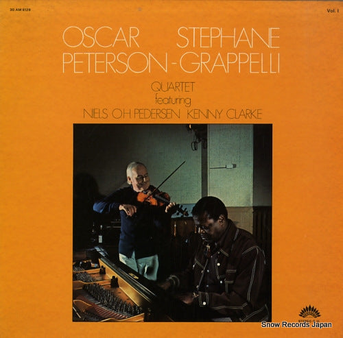 PETERSON, OSCAR oscar peterson - stephane grappelli quartet 30AM6129
